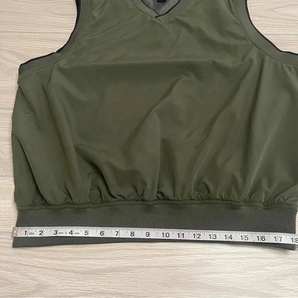 Cabela’s Outdoor Gear Dark Green Golfing Pullover Windbreaker Vest Men’s Size L - Picture 9 of 9